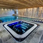 公寓 La Belle Cordee Luxury Pool And Wellness 霞慕尼